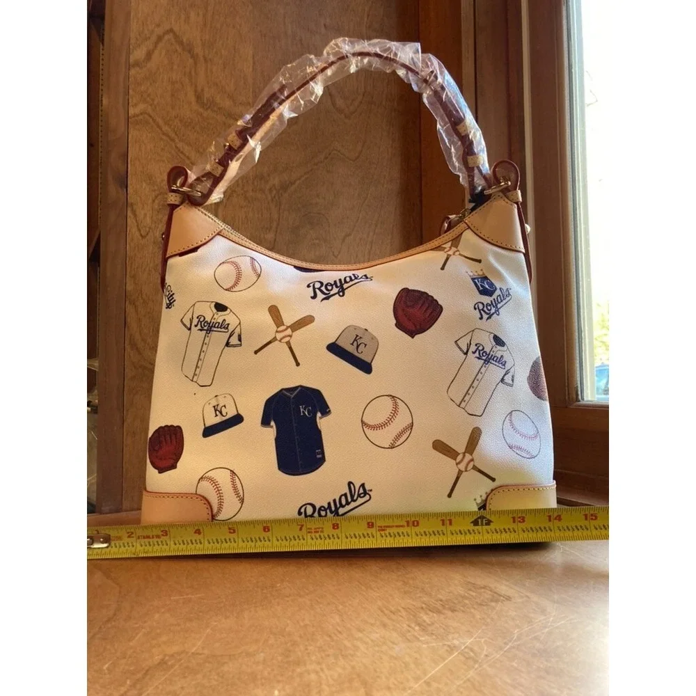 Dooney & Bourke 1975 Womens Shoulder Bag r Leather Kansas City‎ Royals Hobo NWT